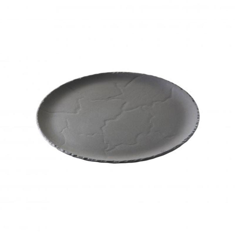 Basalt Round Plate - 320mm: Pack of 2