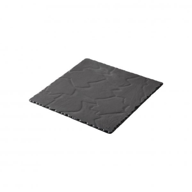 Basalt Square Plate - 300mm: Pack of 3