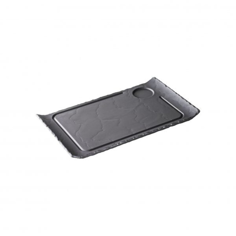 Basalt Steak Plate - 390x240mm: Pack of 4