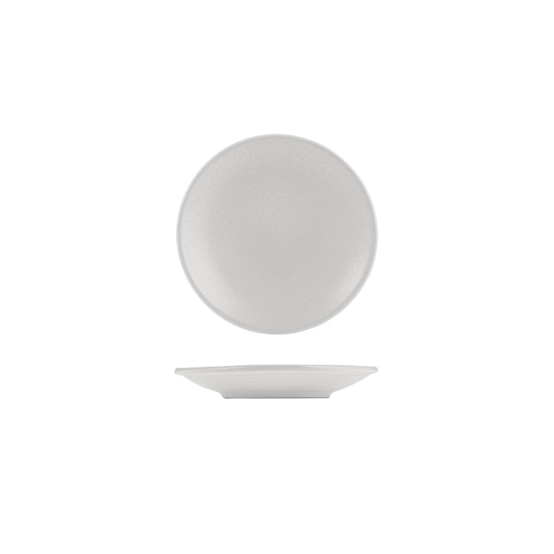 Zuma Pearl Aspen - Coupe Tapas Plate 180mm: Pack of 6