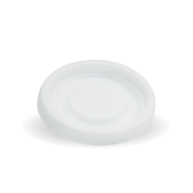 63mm PS lid - no hole - fits 63mm cups - opaque - Carton of 1000 units