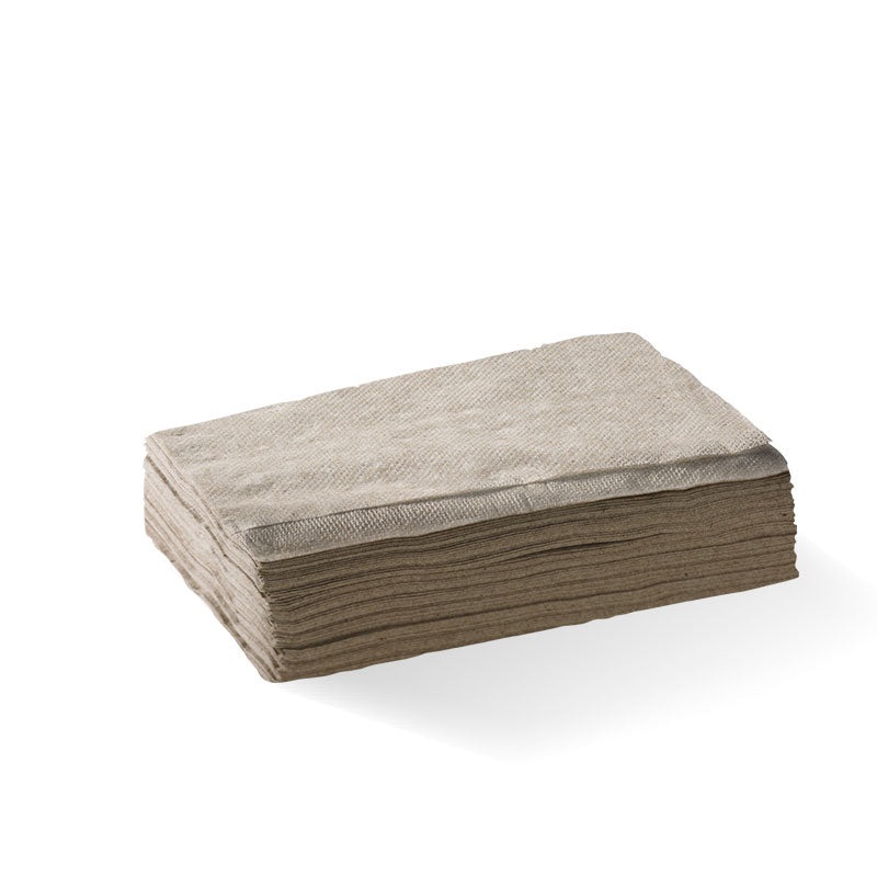 1-ply tall dispenser napkin (E Fold) - FSC Mix - natural - Carton of 5000 units
