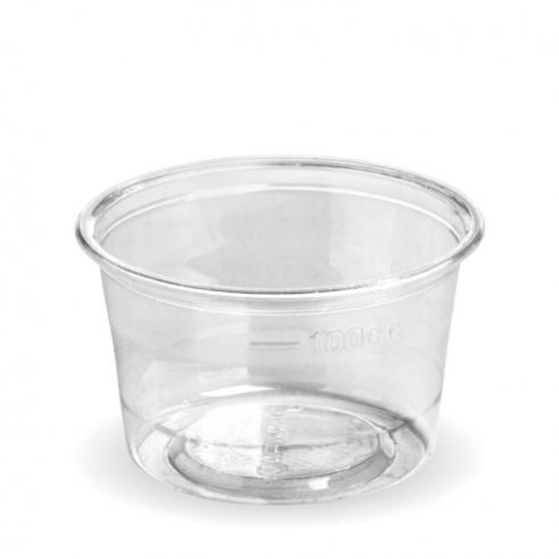 140ml Sauce Cup - Clear - Carton of 1,000 units
