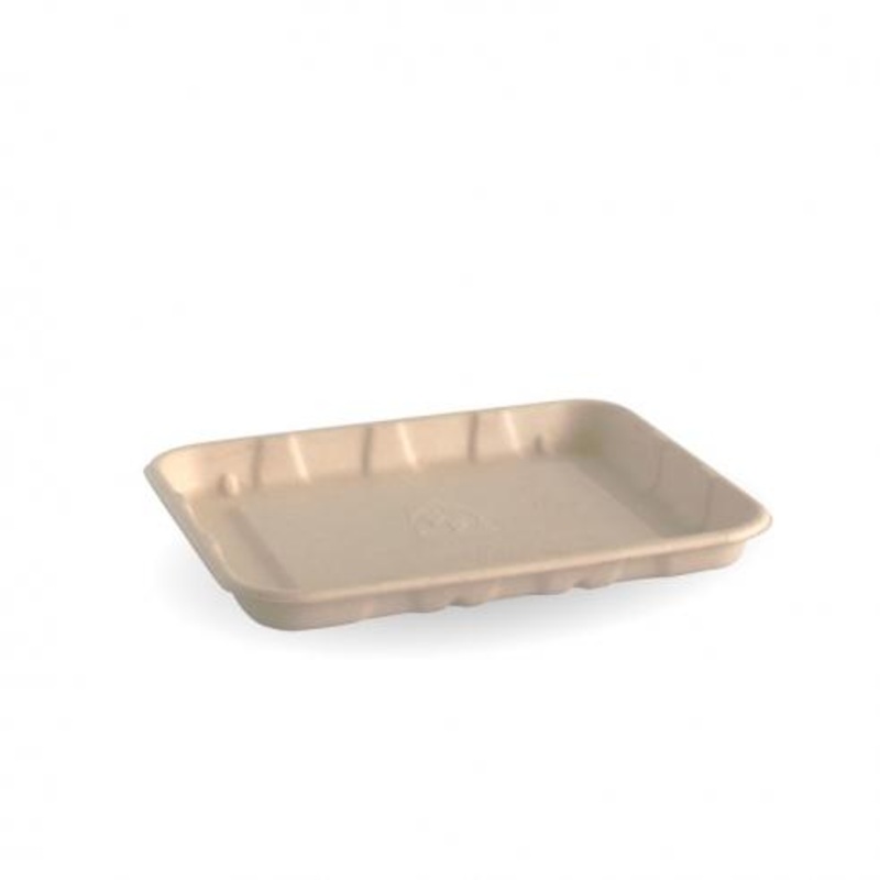 16x14x2cm (6x5") produce tray - natural - Carton of 1000 units