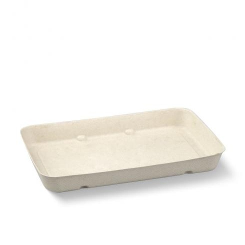 178x121x20mm (480g) produce trays - natural - Carton of 600 units