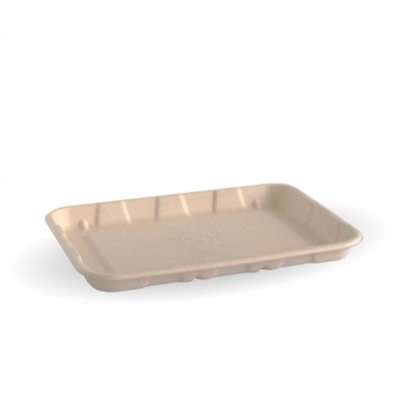 19x14x2cm (7x5") produce tray - natural - Carton of 1000 units