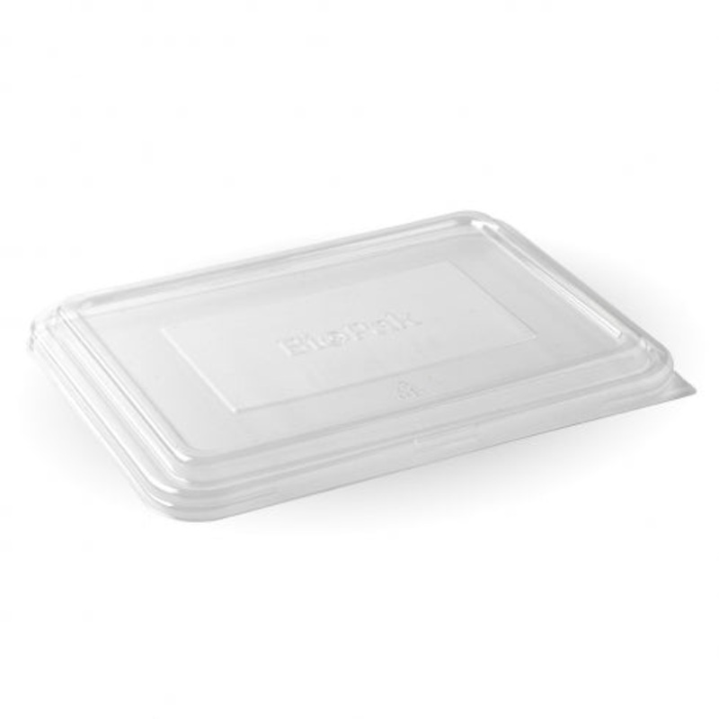 2 and 3 Compartment RPET Takeaway Lid - 500/Carton - clear - Carton of 500 units