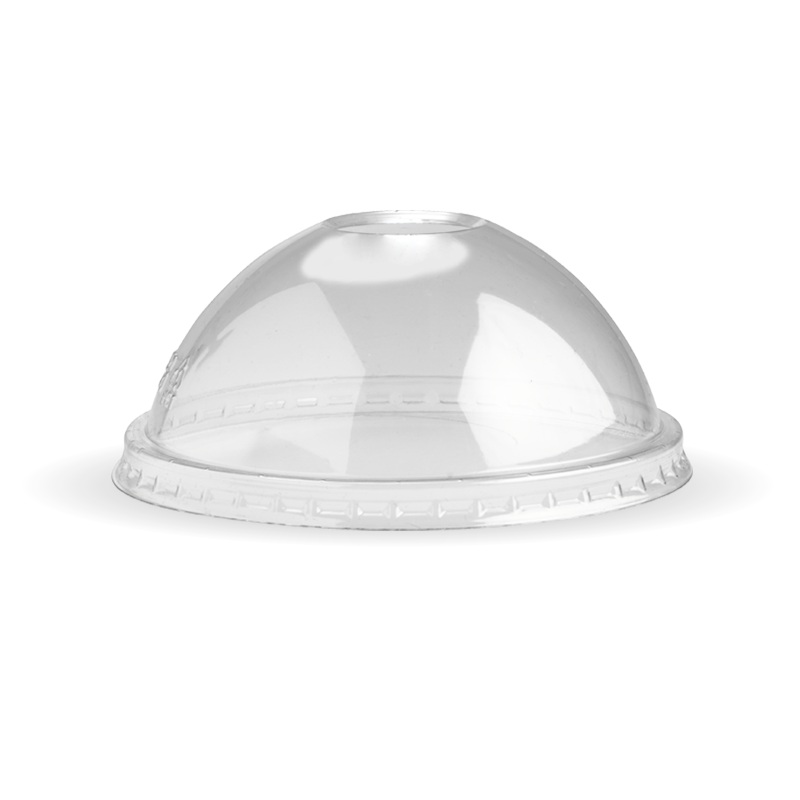 250ml (8oz) bowl PET dome lid - clear - Carton of 1000 units