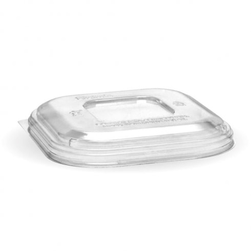 280 - 630ml PLA Takeaway Lid - clear - Carton of 600 units