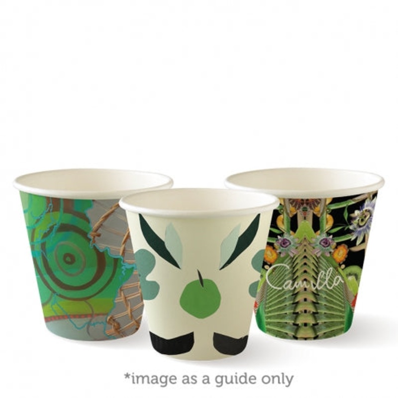 280ml (8oz) (90mm) cup (fits large lids) - Art series - Carton of 1,000 units