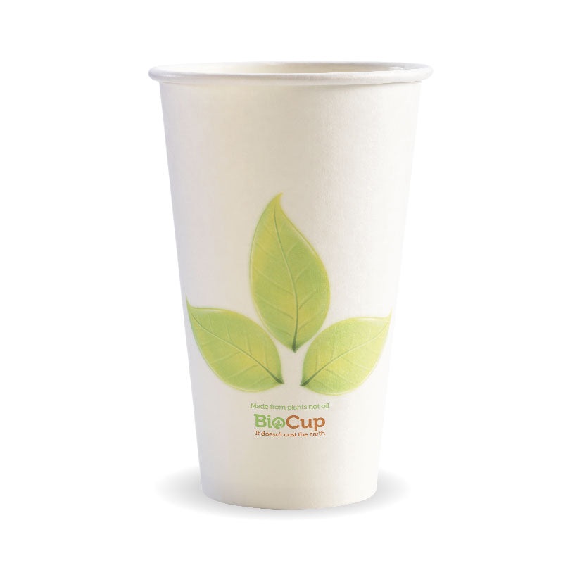 510ml (16oz) cup (fits large lids) - leaf - Carton of 1000 units
