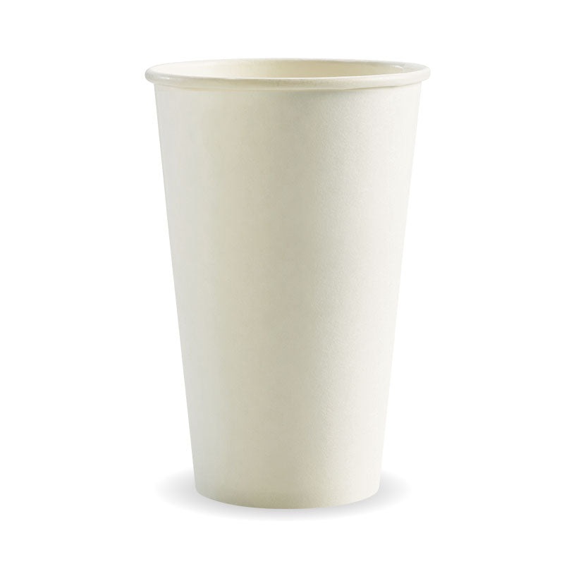 510ml (16oz) cup (fits large lids) - white - Carton of 1000 units