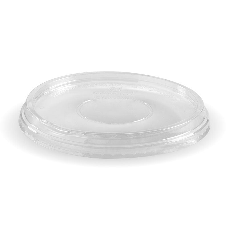 600 - 700ml Bio-bowl Lid - Clear - Carton of 600 units