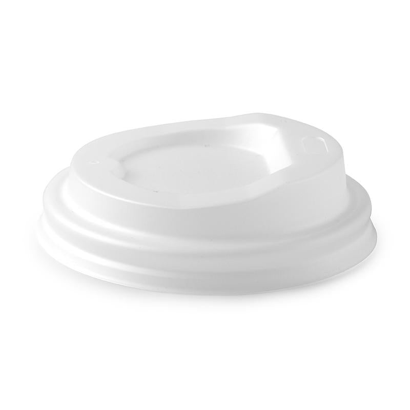 63mm 4oz PLA Lid - opaque - Carton of 1000 units