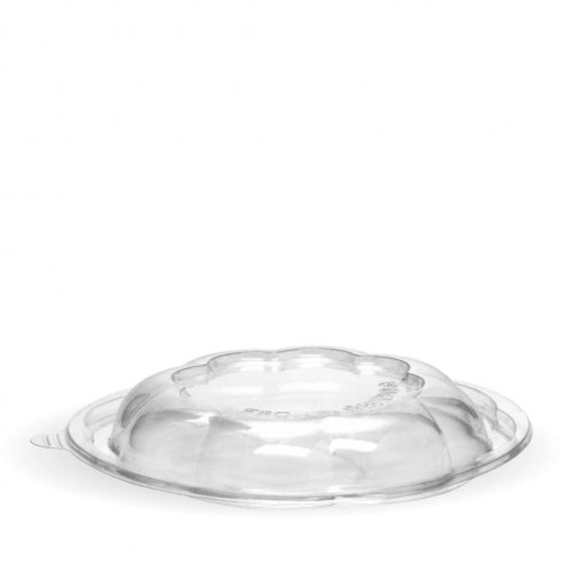 840 and 1,080ml (24 and 32oz) salad bowl lid - clear - Carton of 450 units