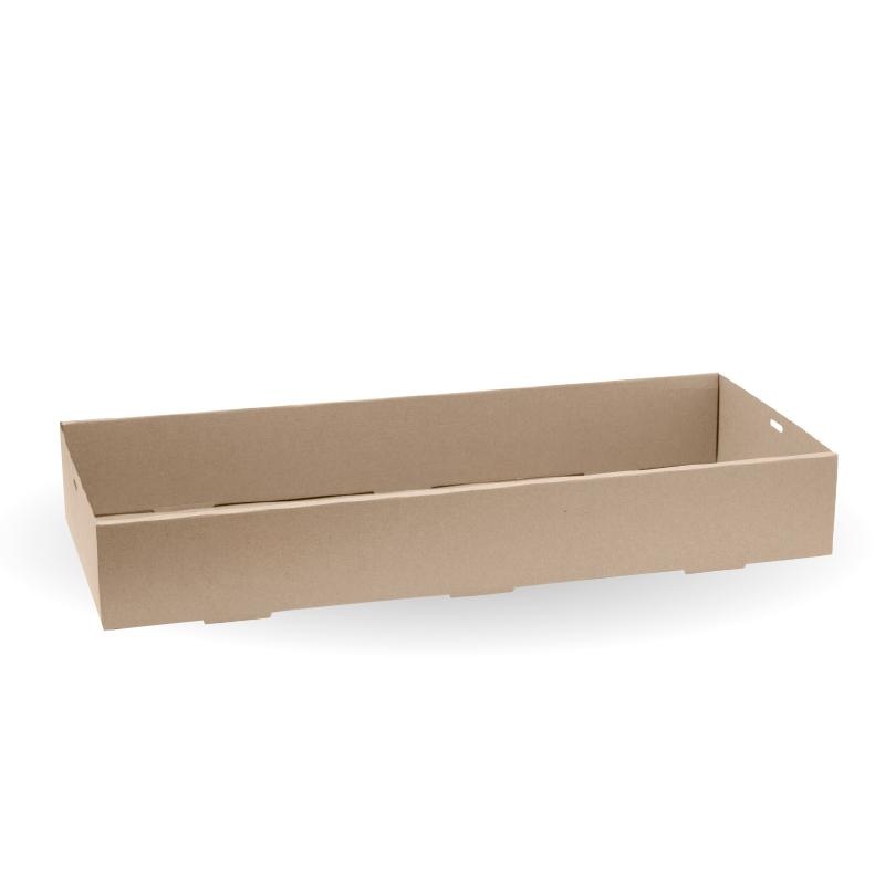 BioBoard Catering Tray - Extra Large - FSC Recycled - kraft - Carton of 50 units