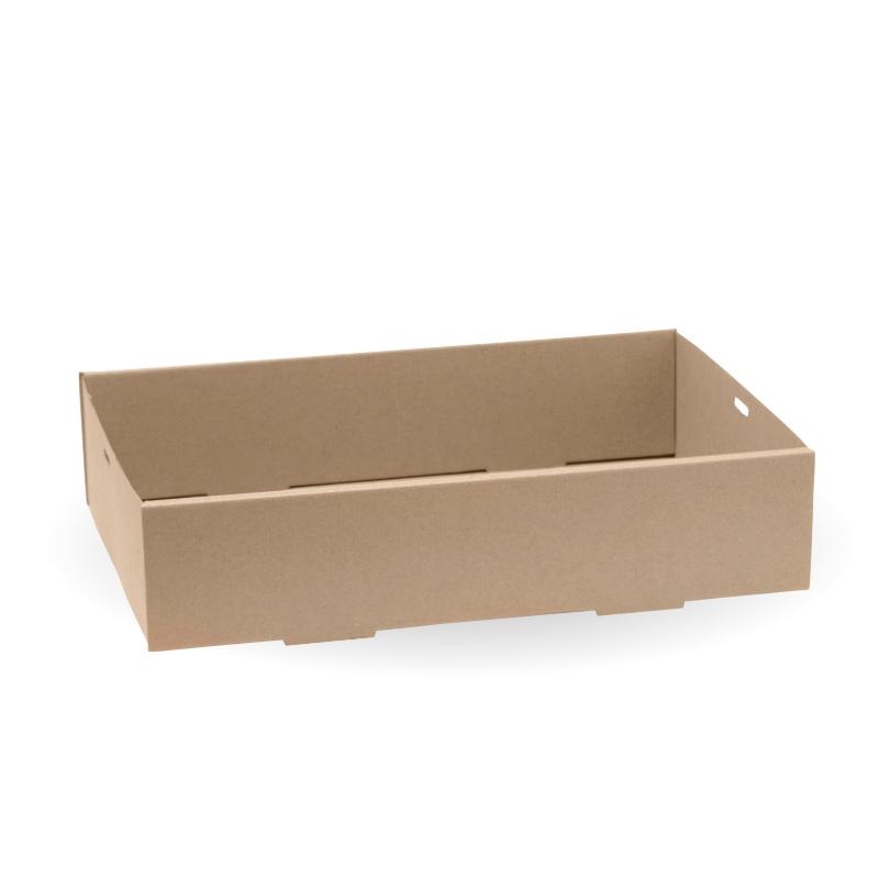 BioBoard Catering Tray - Medium - FSC Recycled - kraft - Carton of 100 units