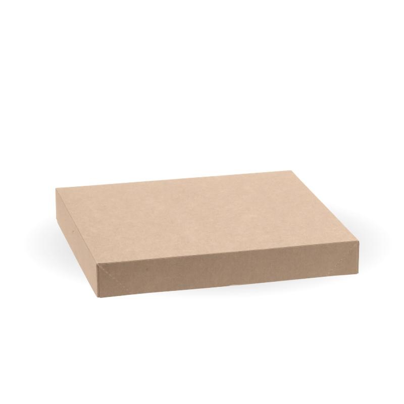 BioBoard Catering Tray Paper Lid - Small - FSC Mix - kraft - Carton of 100 units