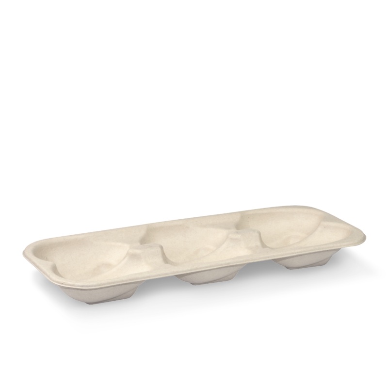 BioCane 6 pack Oyster Tray - Custom - Carton of 400 units