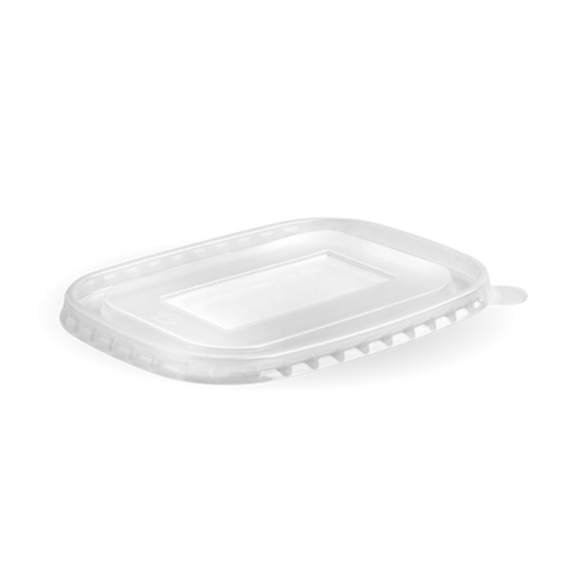 Rectangle PP lid - clear - Carton of 300 units