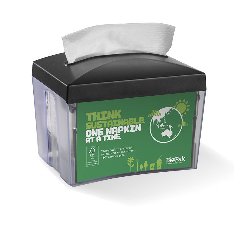 Single Saver BioDispensers - Table Top - BioPak branded - Carton of 8 units