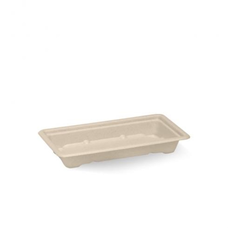 Small sushi tray - natural - Carton of 600 units