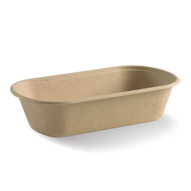 1,000ml tray - 230x130x60mm - natural - Carton of 500 units