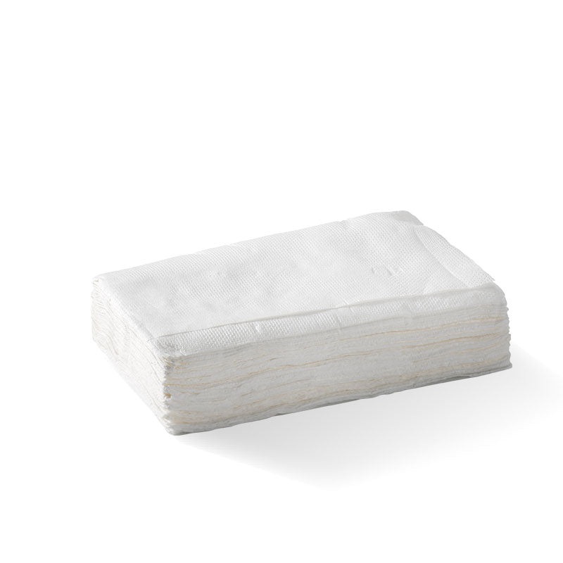 1-ply tall dispenser napkin (E Fold) - FSC Mix - white - Carton of 5000 units