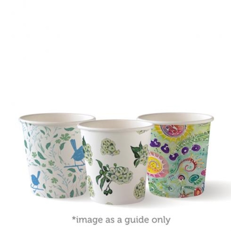 120ml (4oz) cup - art series - Carton of 2000 units