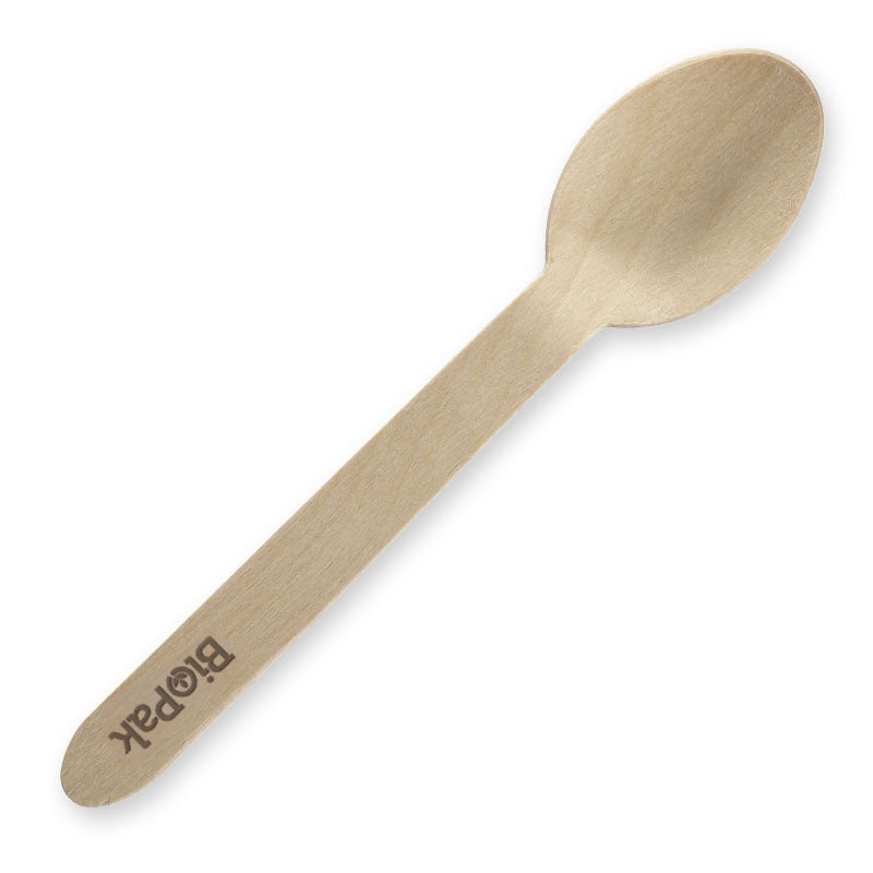 16cm BioSpoon - FSC 100% - wood - Carton of 1,000 units