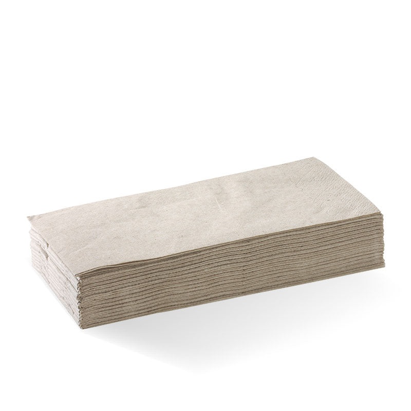 2-ply 1/8 Fold Dinner Napkin - FSC Mix - Natural - Carton of 1000 units