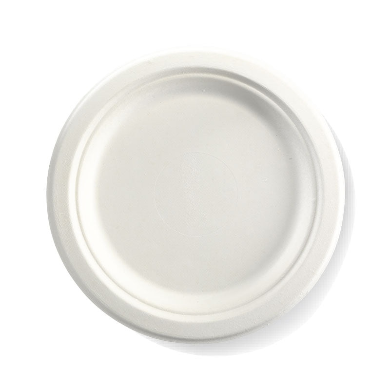 23cm (9") round plate - white - Carton of 500 units