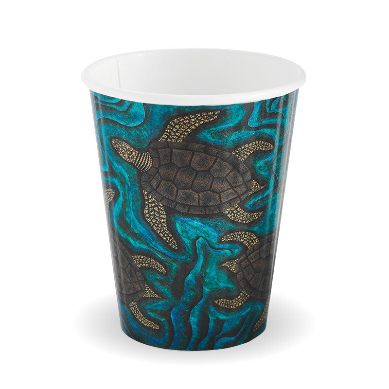 255ml (8oz) cup (fits small lids) - indigenous series - Carton of 1,000 units