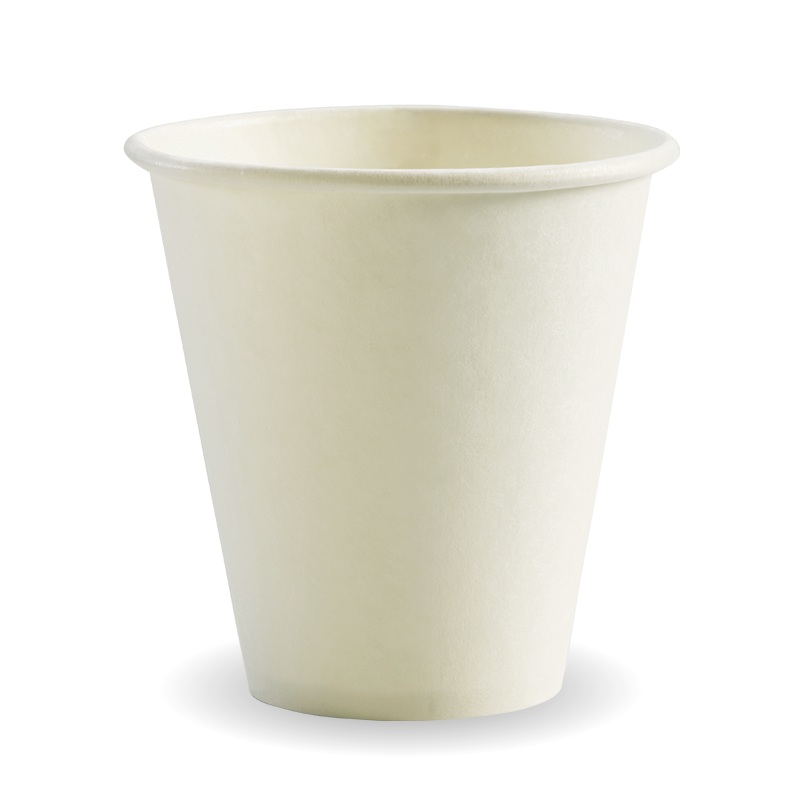 280ml (8oz) (90mm) cup (fits large lids) - white - Carton of 1000 units