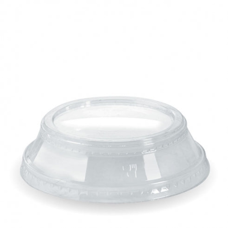 300-700ml cup dome lid with no hole - clear - Carton of 1000 units