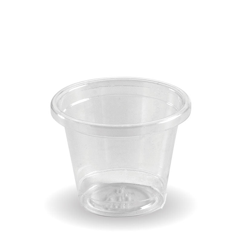 30ml sample cup - clear - Carton of 3000 units