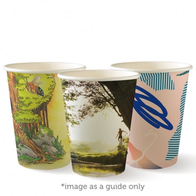 390ml (12oz) cup (fits large lids) - art series - Carton of 1000 units