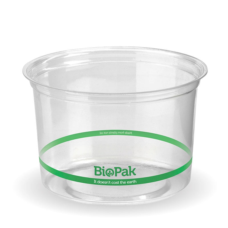 500ml Bio-bowl - Clear - Carton of 500 units