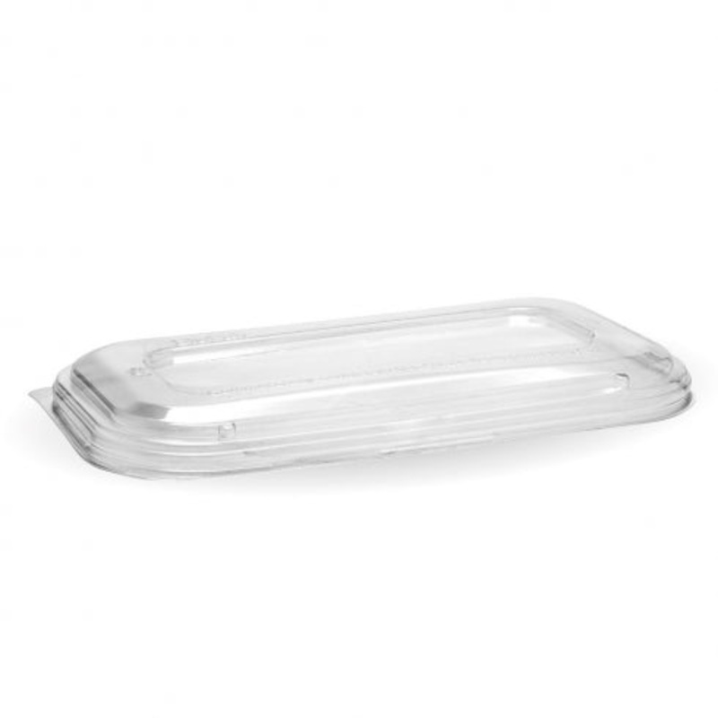 750 & 1,000ml PLA Takeaway Lid - Clear - Carton of 500 units