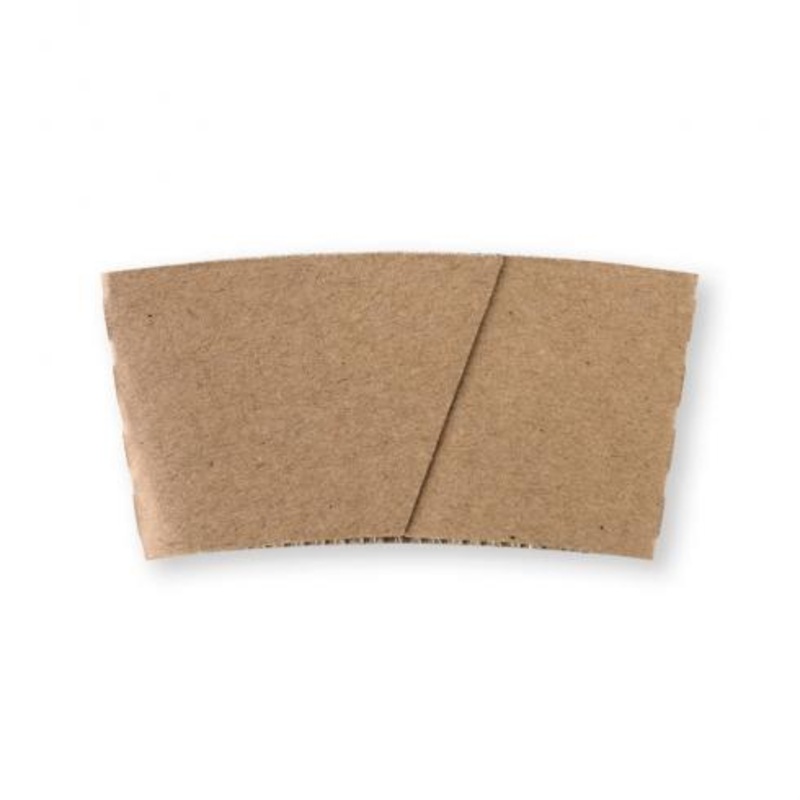 8oz cup sleeve - kraft - Carton of 1000 units