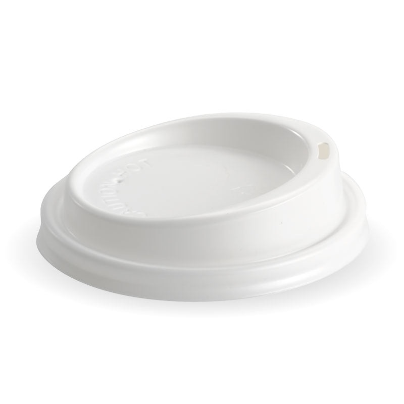 90mm PS large lid - fits all 90mm cups - white - Carton of 1000 units