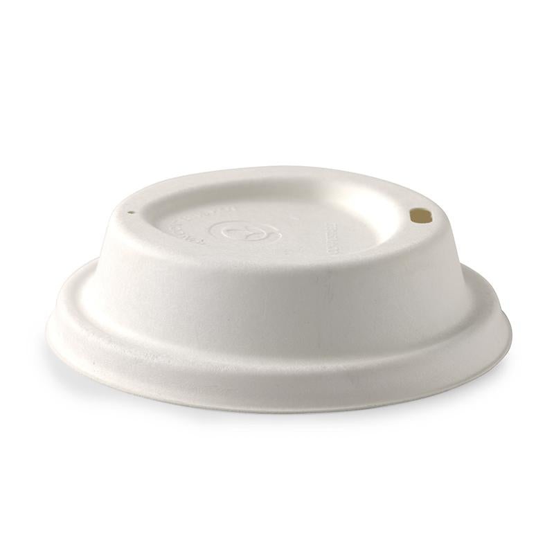 90mm Pulp Coffee Lids - Carton of 1000 units