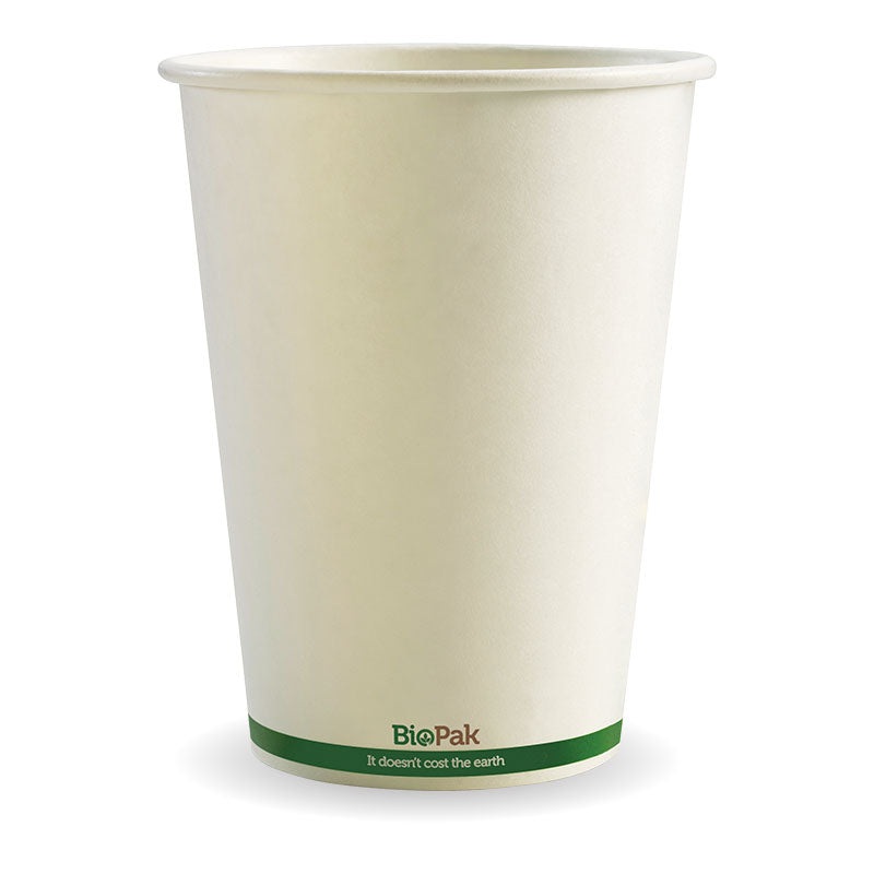950ml Bowl - White with Green stripe - Carton of 500 units