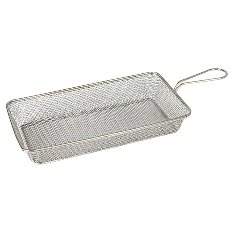 Brooklyn Service Baskets - Stainless Steel, 280x150mm: Pack of 1