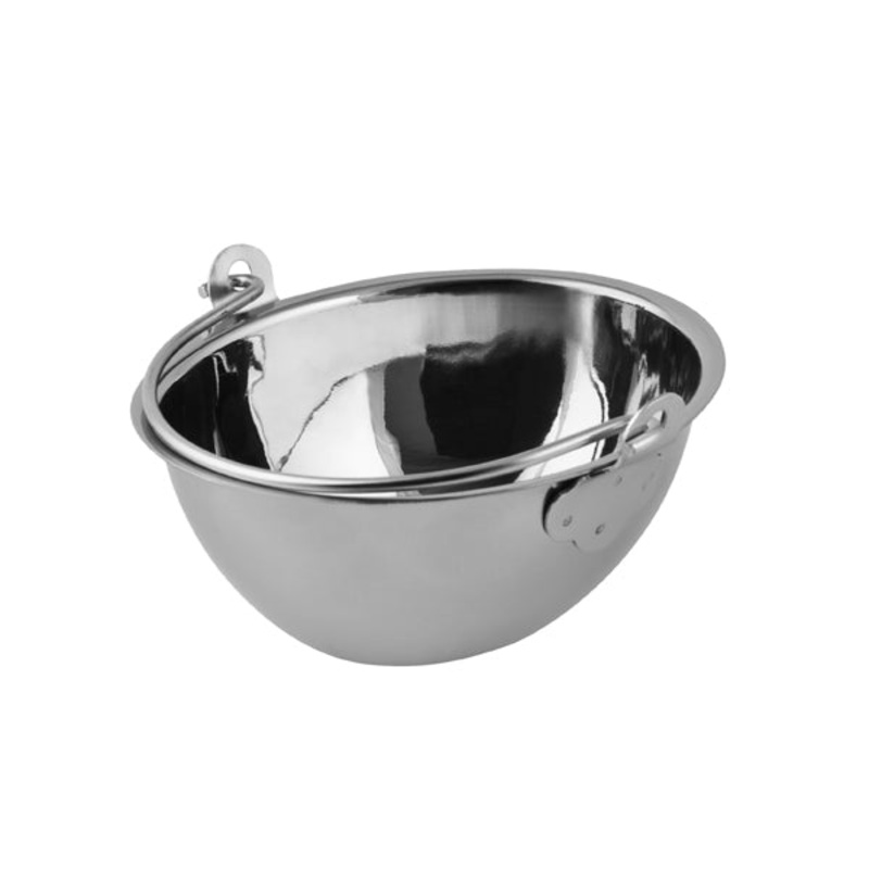 Mini Oval Pail - S-S, 120 x 100 x 55mm: Pack of 1