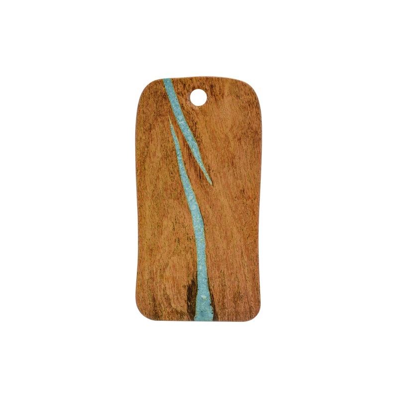 Rectangular Board - 381x191mm, Lapis, Cherry with Turquoise: Pack of 6