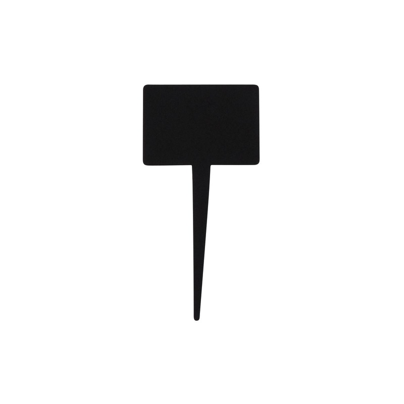 Rectangular Tag Black, 6pcs-Bag: Pack of 24