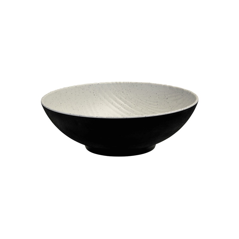 Round Bowlstone - 330mm, Transform, Natural-Black: Pack of 3