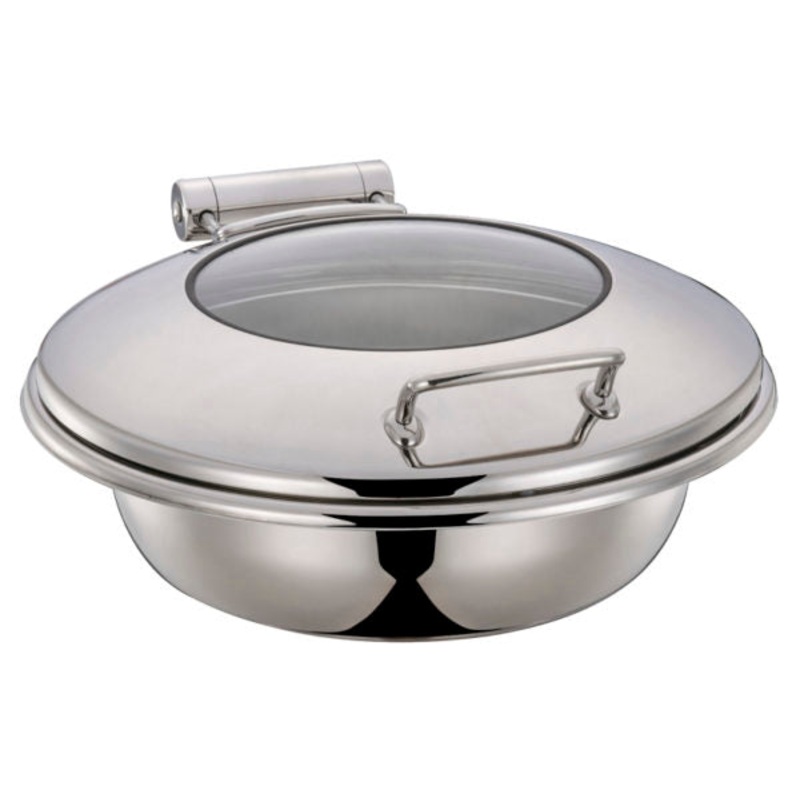 Round Large Ultra Chafer With Glass Lid: Pack of 1