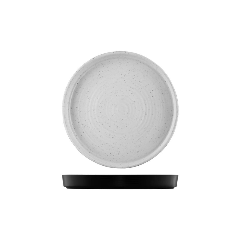 Round Platterstone - 305 x 40mm, Infuse, Stone Natural: Pack of 4